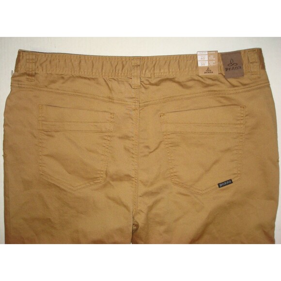 NWT New Mens 40 X 30 Prana Organic Bridger Jean Embark Brown Dark Yellow Mustard - Picture 6 of 7